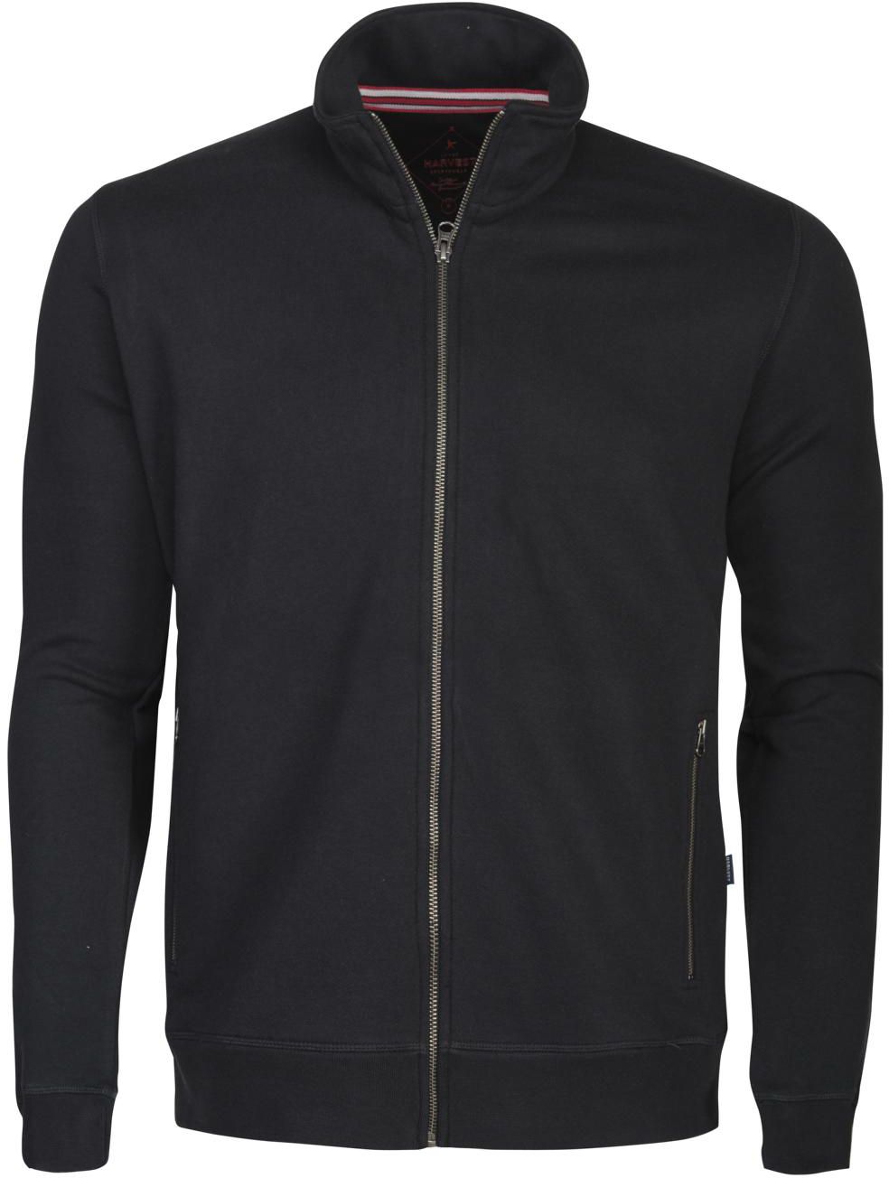 HARVEST NOVAHILL Sweatjacke - 80% Baumwolle, 20% Polyester, 320 g/m2