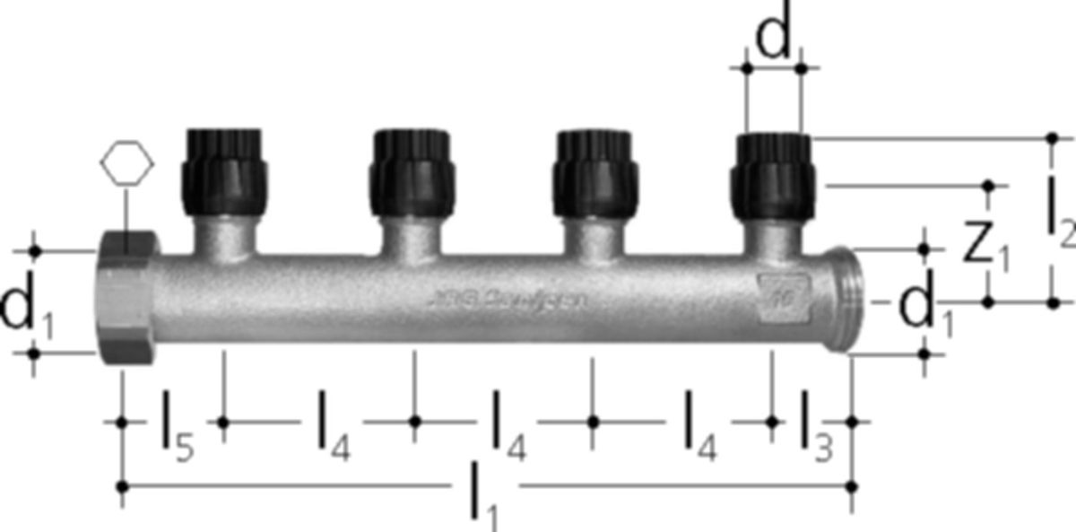 Sanipex MT-Verteiler