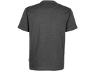 T-Shirt Perf. Gr. 6XL, anthrazit meliert - 50% Baumwolle, 50% Polyester, 160 g/m²