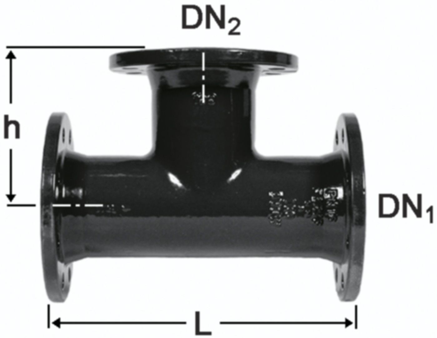 HD-Flanschen-T PN16 Fig. 2040