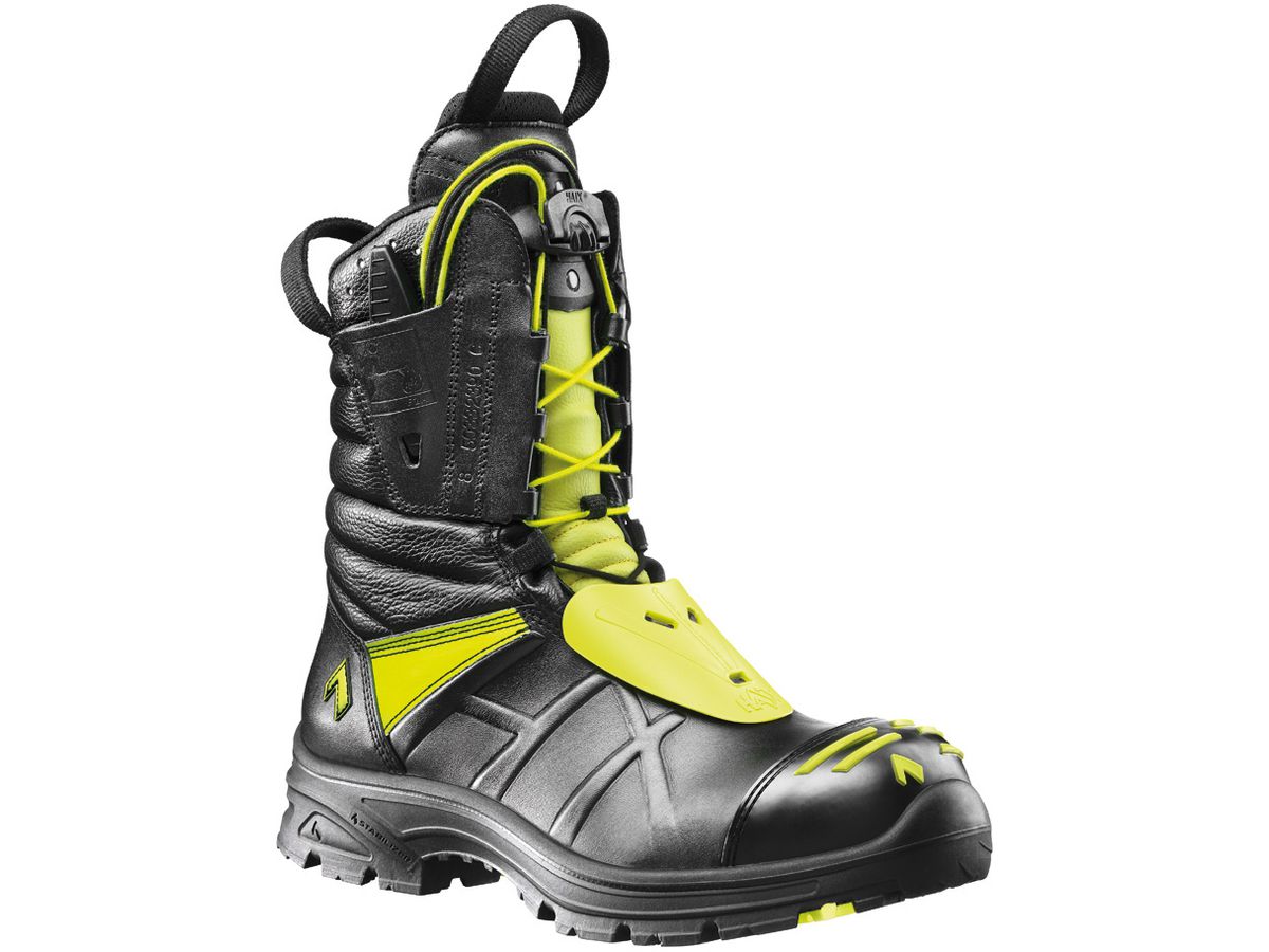 HAIX Fire Eagle Feuerwehrstiefel - Grösse 14.5, Brandsohle, Reflexstreifen