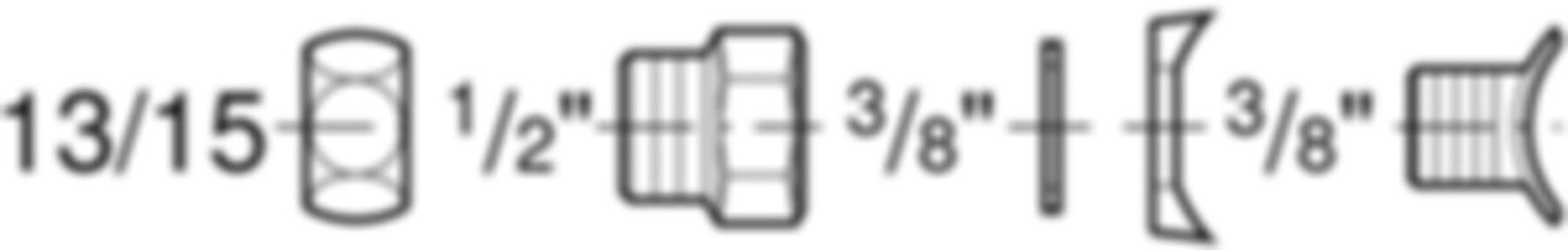 Geberit Anschlussstück Messing - für Kupferrohr