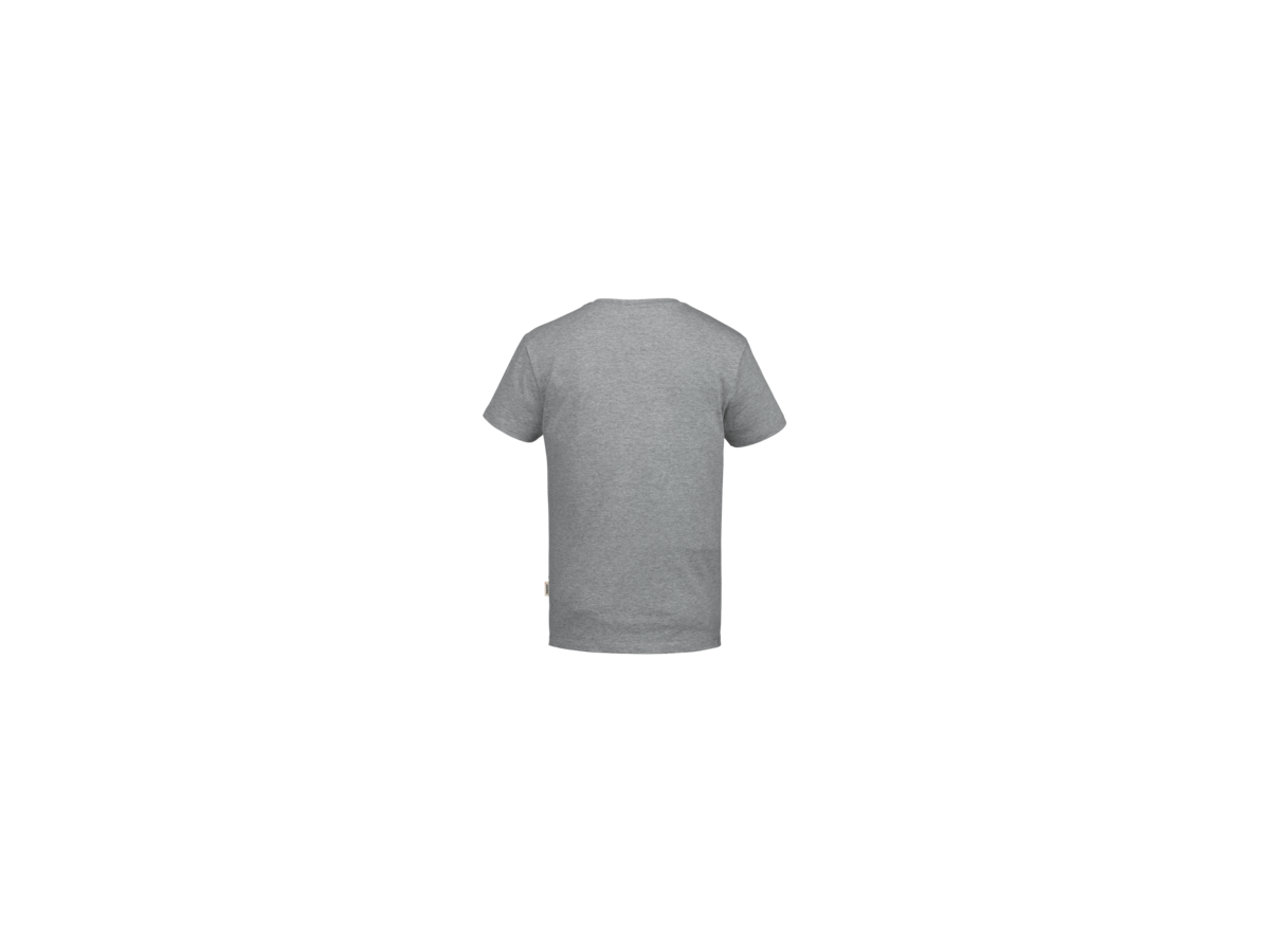 V-Shirt Stretch Gr. S, grau meliert - 80% Baumw. 15% Visk. 5% Elast. 170 g/m²