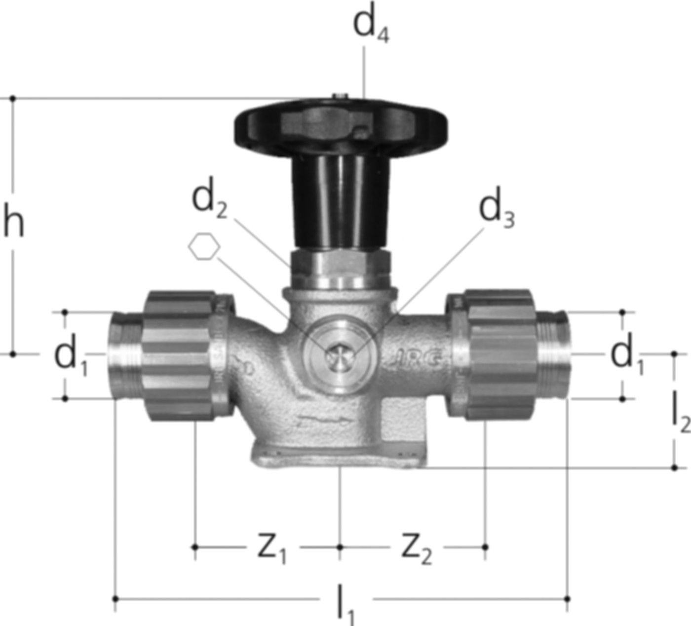 Sanipex Absperrventil JRG LegioStop
