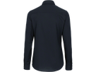 Bluse 1/1-Arm Performance Gr. L, schwarz - 50% Baumwolle, 50% Polyester