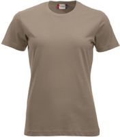 CLIQUE New Classic T-Ladies Caffe Gr.2XL - 100% Baumw. 160 g/m², T Ladies