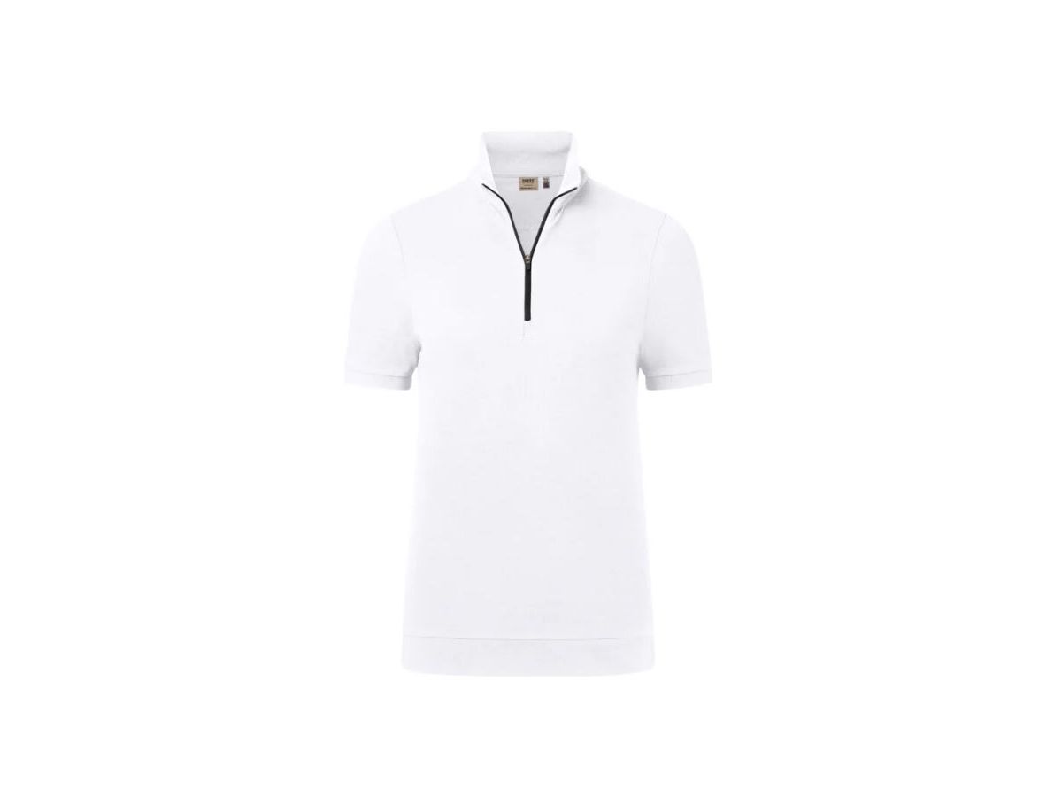 Poloshirt Mikralinar ZIP-Piqué - aus 50% BW 50 PE