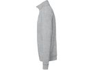 Zip-Sweatshirt Premium, Gr. XL - ash meliert