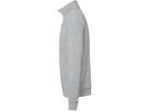 Zip-Sweatshirt Premium, Gr. 3XL - ash meliert