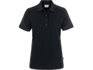 Damen-Polosh. Co. Perf. XL schwarz/anth. - 50% Baumwolle, 50% Polyester, 200 g/m²