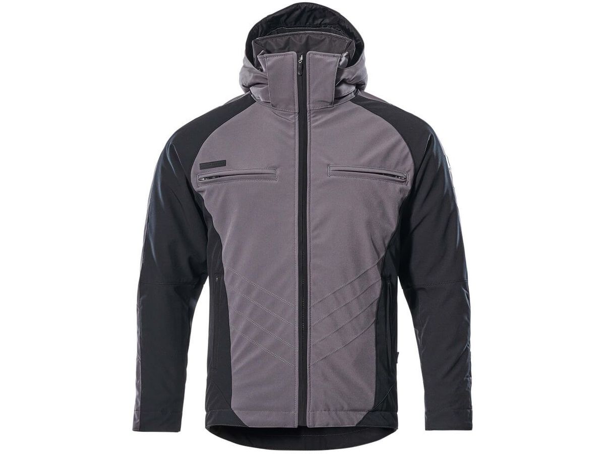 Darmstadt Softshelljacke, Gr. XS - anthrazit/schwarz