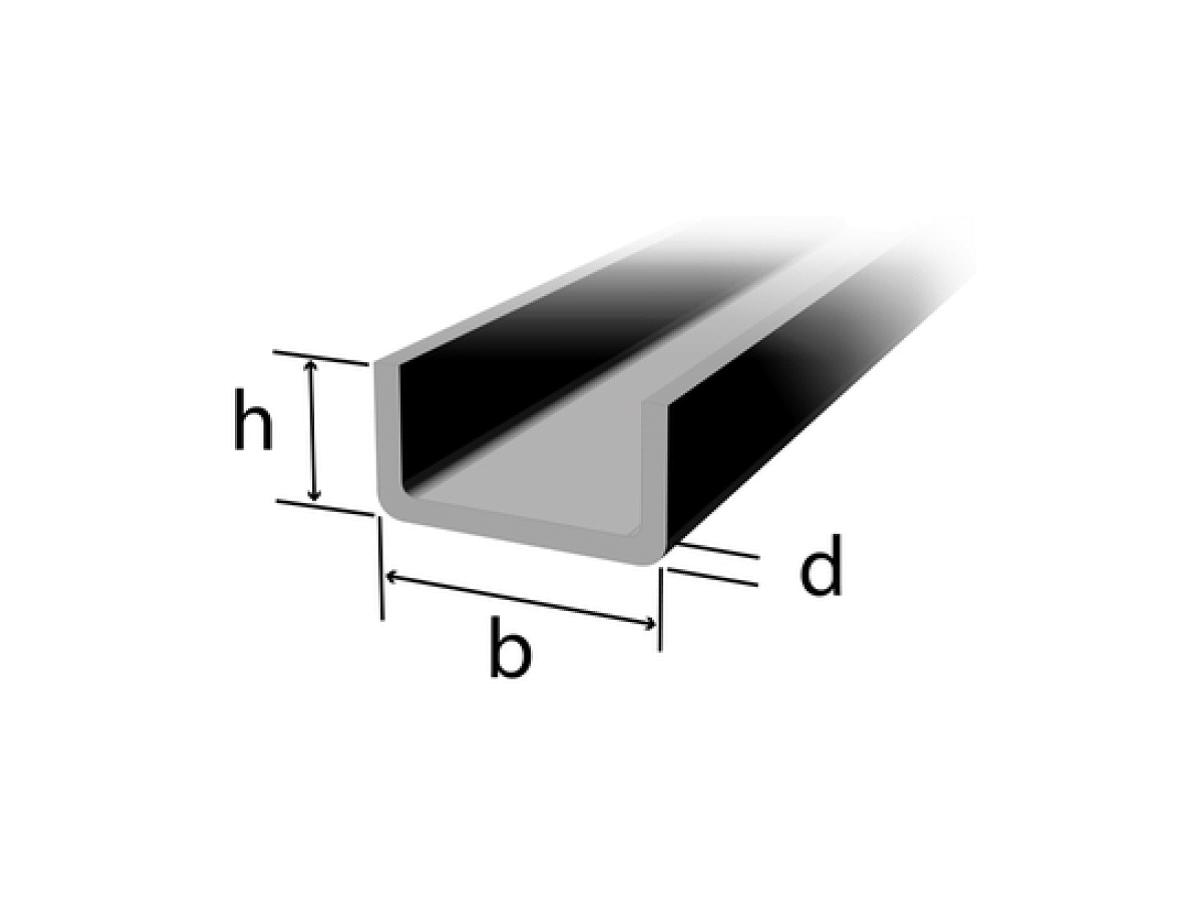 Kaltger. U-Profile S235JR 140/ 60/6 mm