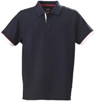 HARVEST ANDERSON Herren Poloshirt G. 2XL - mit Knopfleiste, marine, 100% Baumwolle