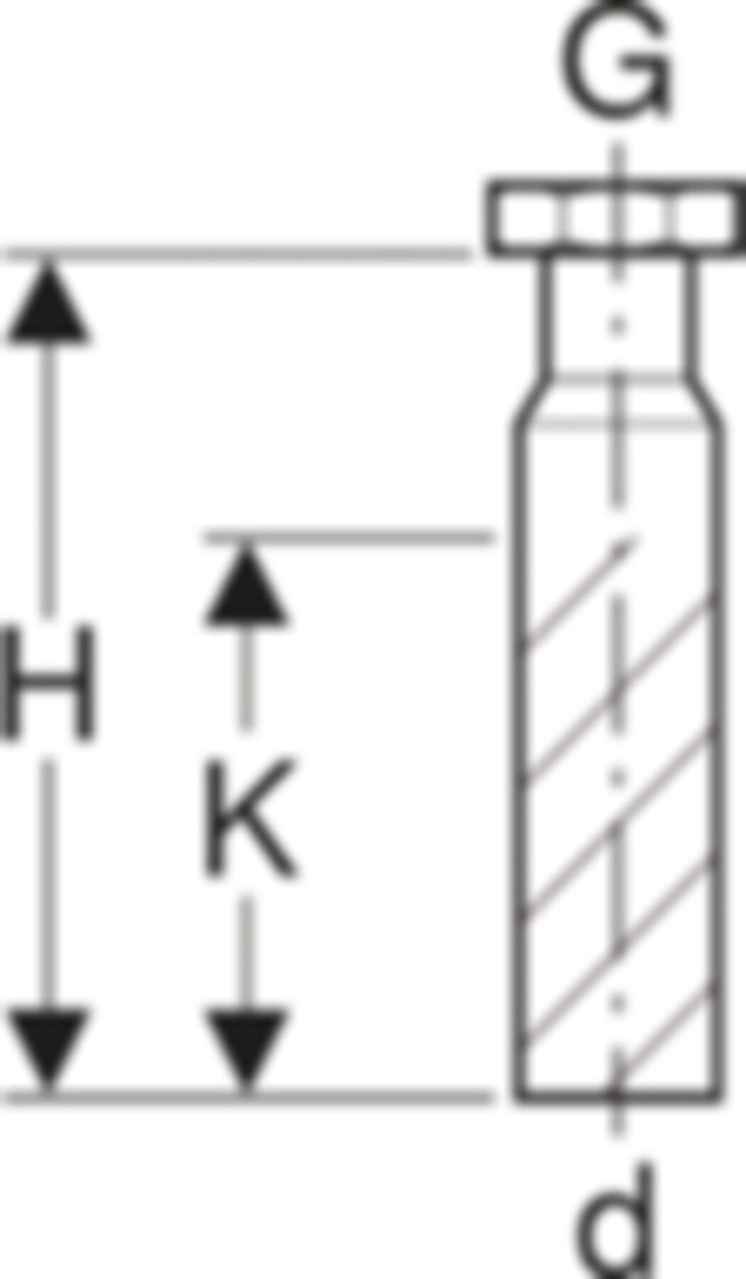 Geberit PE Anschlussstutzen für Sifon - Überwurfmutter; Dichtung