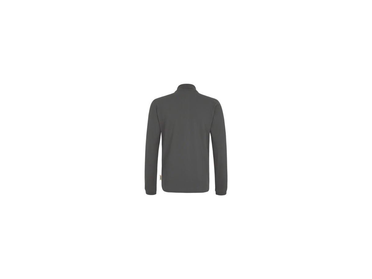 Longsleeve-Poloshirt Classic L graphit - 100% Baumwolle, 220 g/m²