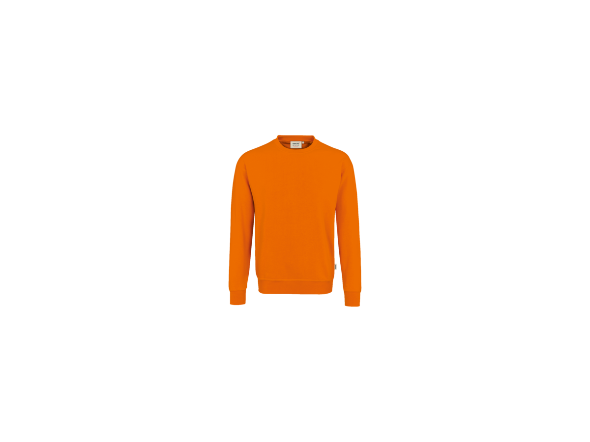 Sweatshirt Performance Gr. S, orange - 50% Baumwolle, 50% Polyester