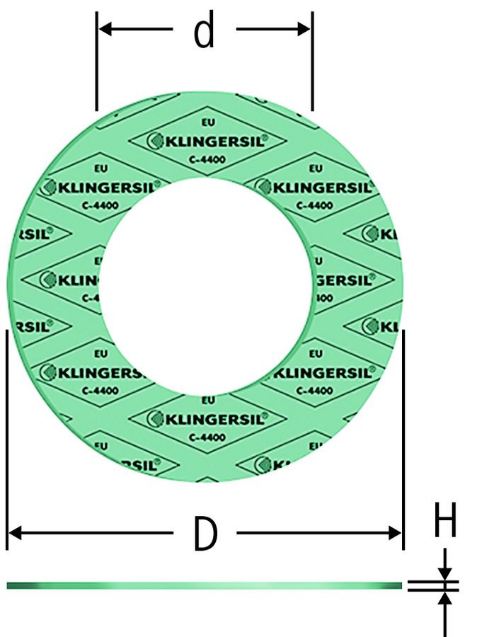 Flachdichtung NUSSBAUM Klinger 10/16