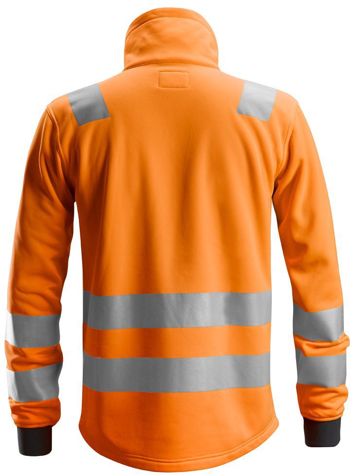 AllroundWork High-Vis FZ Jacke - 100% PES-fleece, 235 g/m²