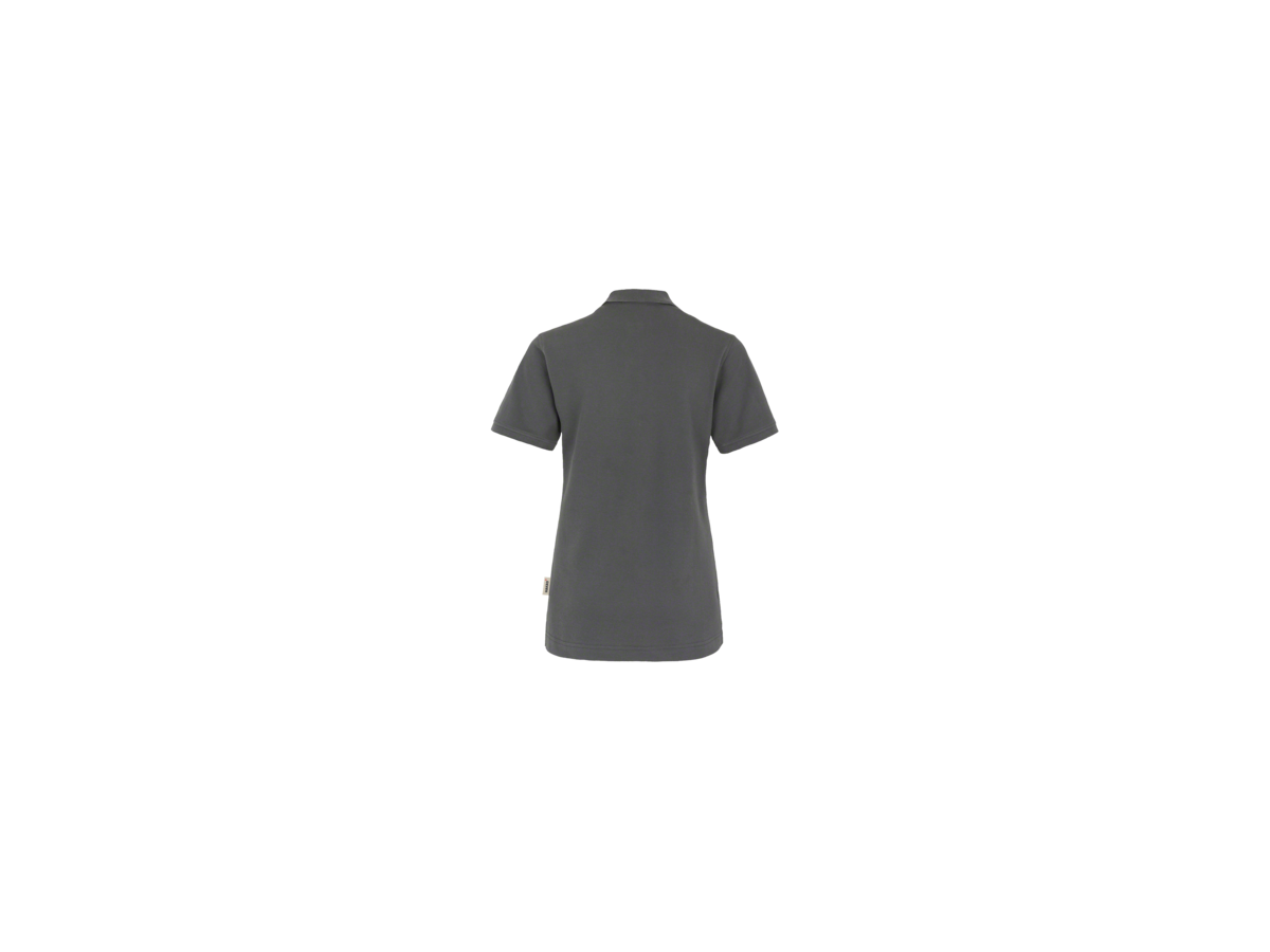 Damen-Poloshirt Top Gr. L, graphit - 100% Baumwolle, 200 g/m²