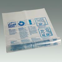 Recycling-Plastiksack für Flumroc - 200 Lit. / Rolle à 10 Säcke