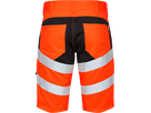 Safety Shorts super Stretch Gr. 68 - orange/anthrazitgrau