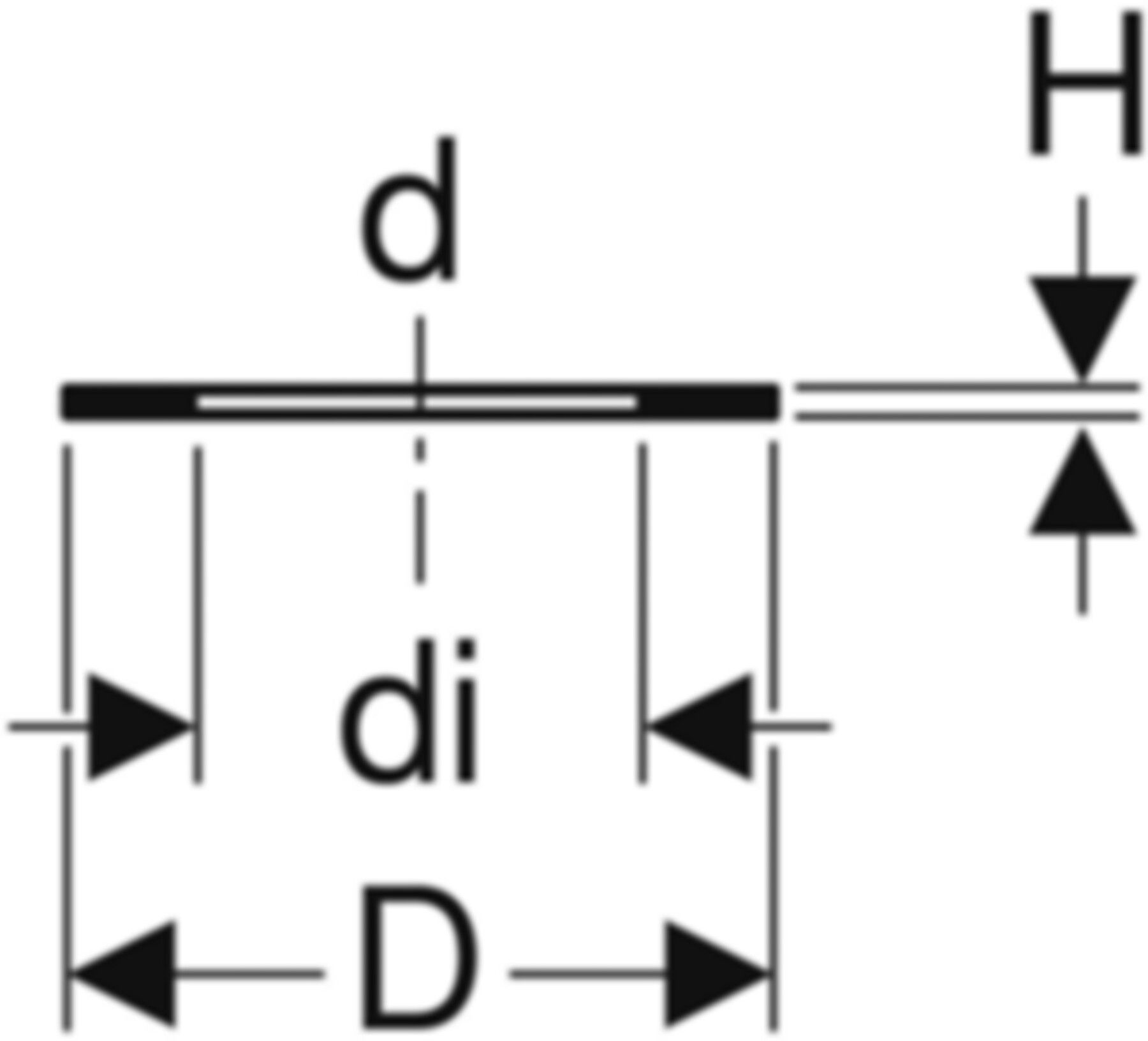Geberit PE Flanschdichtung