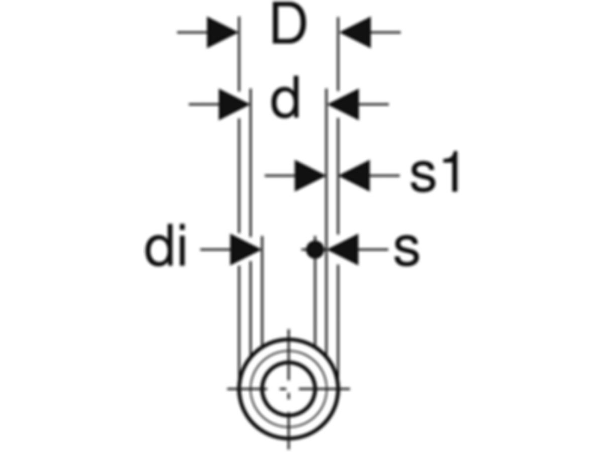 MPF-Rohre Ummant. 19208 54 mm