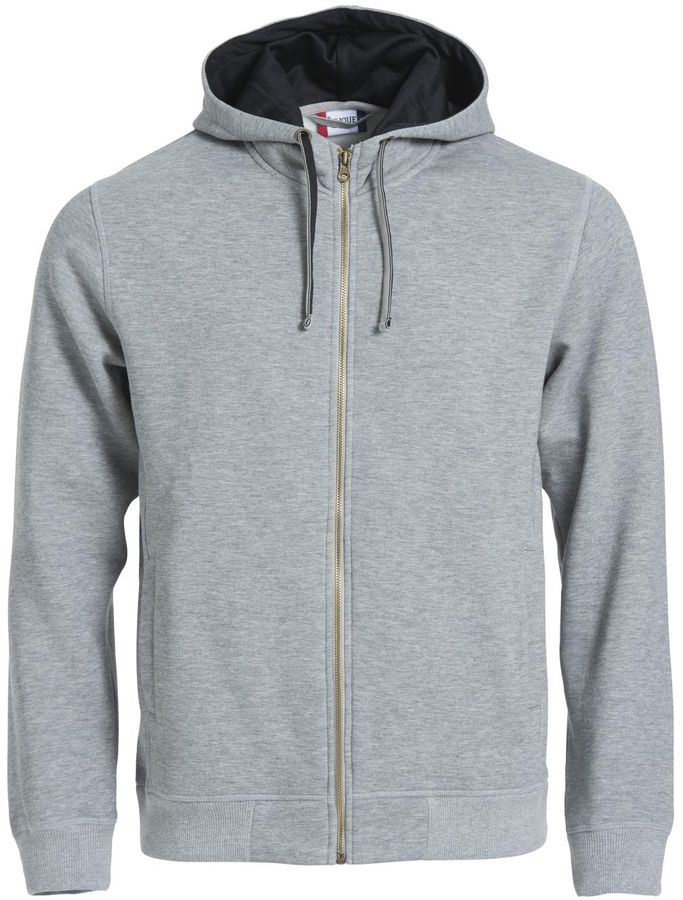 CLIQUE Classic Hoody full zip - 60% Baumwolle, 40% Polyester