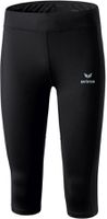 Erima PERFORMANCE Damen 3/4 Laufhose - Gr. 34, schwarz