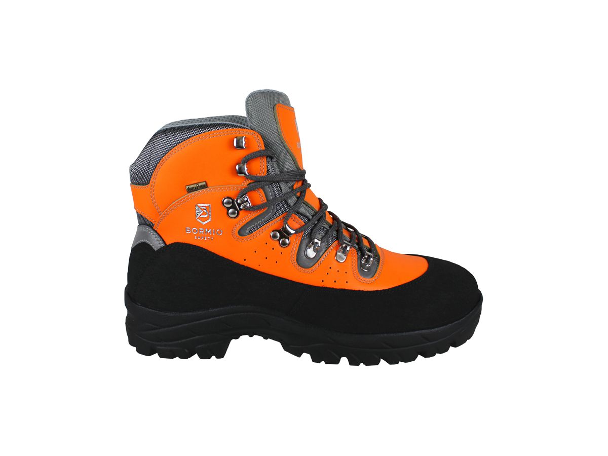 Bormio Hi-Vis SAS orange/schwarz - EN ISO 20345-1:2004 S3 / Grössen 38-47