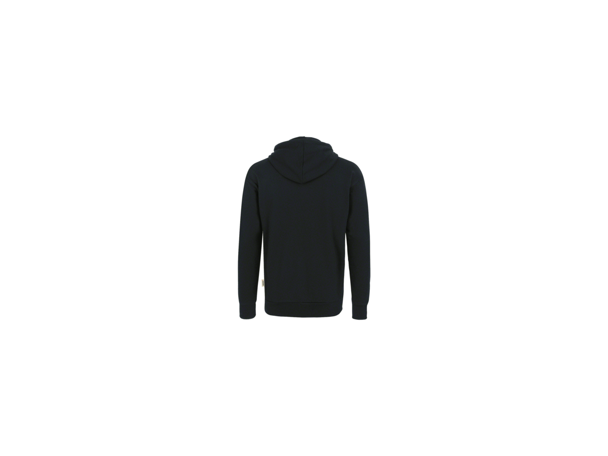 Kapuzen-Sweatjacke Premium XL schwarz - 70% Baumwolle, 30% Polyester