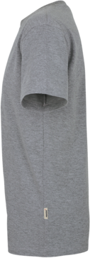 T-Shirt Heavy Gr. S, grau meliert - 85% Baumwolle, 15% Viscose, 190 g/m²