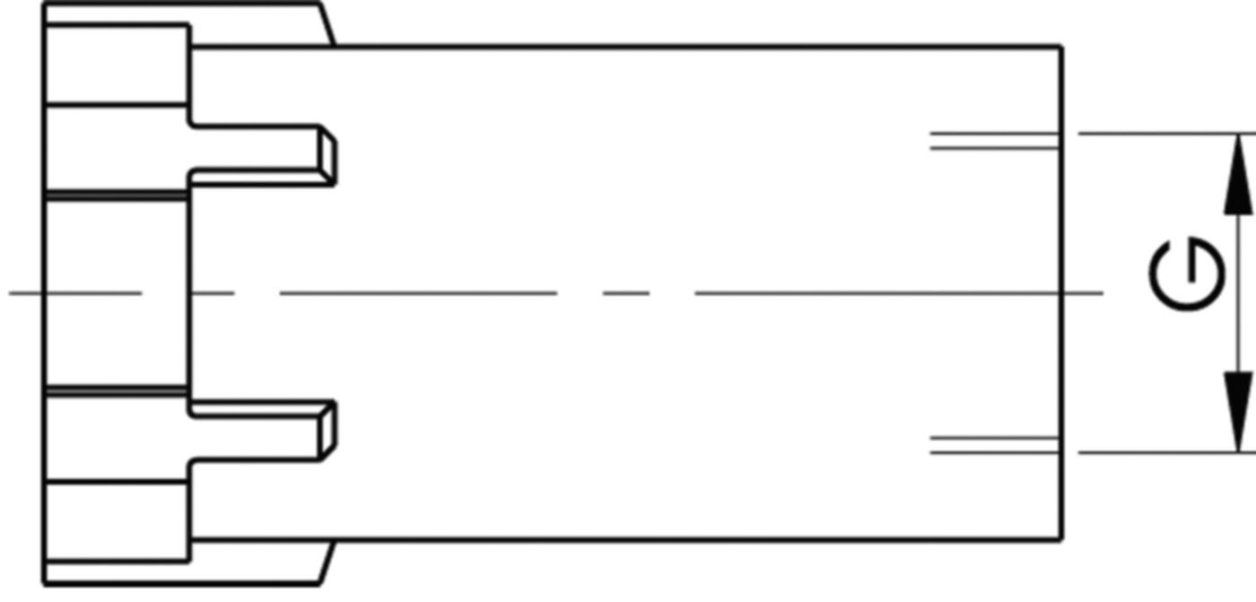Instaflex Befestigungshülse 1/2 - 760 853 298