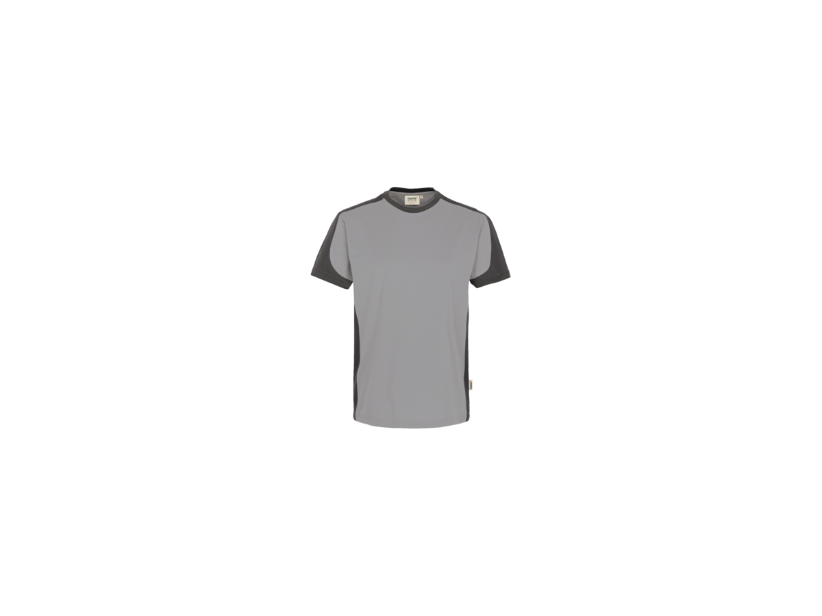 T-Shirt Contrast Perf. 3XL titan/anth. - 50% Baumwolle, 50% Polyester