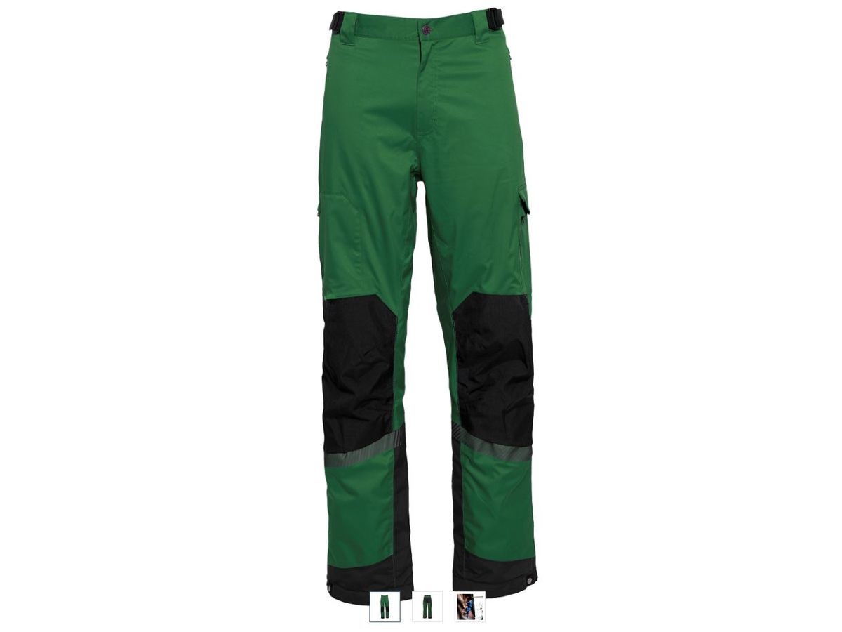 ELKA Working Xtreme Stretchhose Gr. L - Grün/Schwarz, 100% PES