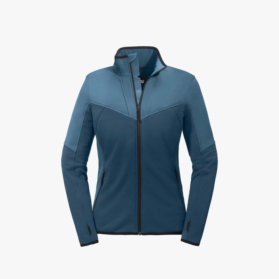 Arbeitsjacke Zipln Damen Fleece - 4D Body Mapping
