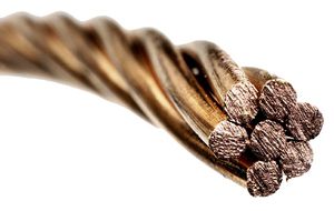 Erdungsseil Kupfer, 50 mm2