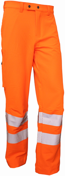 Bormio Sommerhosen leuchtorange - EN ISO 20471-1
