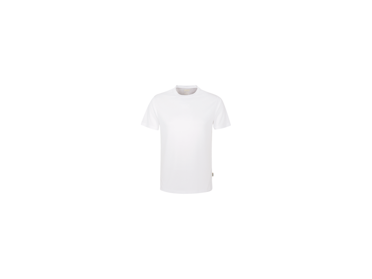 T-Shirt COOLMAX Gr. S, weiss - 100% Polyester, 130 g/m²