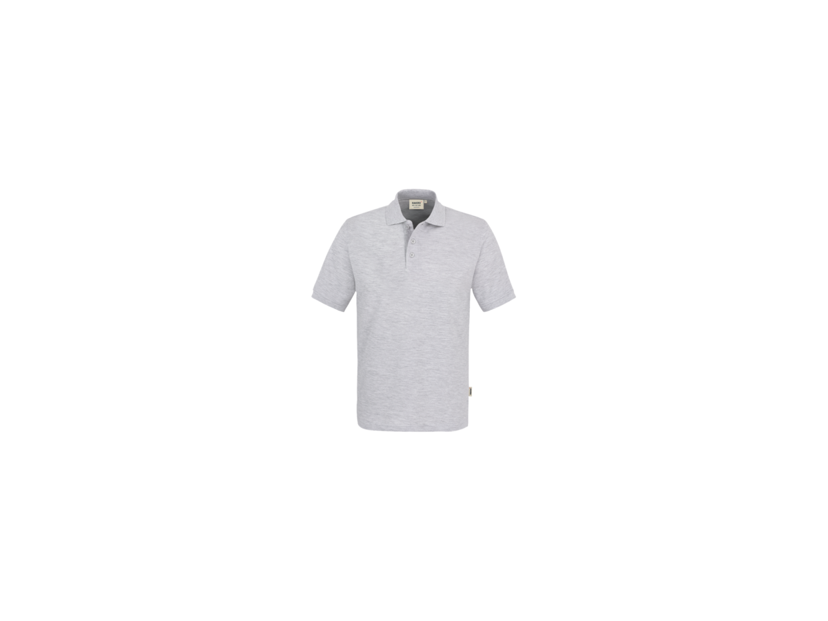 Poloshirt Classic Gr. XL, ash meliert - 98% Baumwolle, 2% Viscose, 200 g/m²