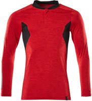 Polo-Shirt Langarm, moderne Passform - 55% PES (COOLMAX PRO) / 45% PES, 230g/m2