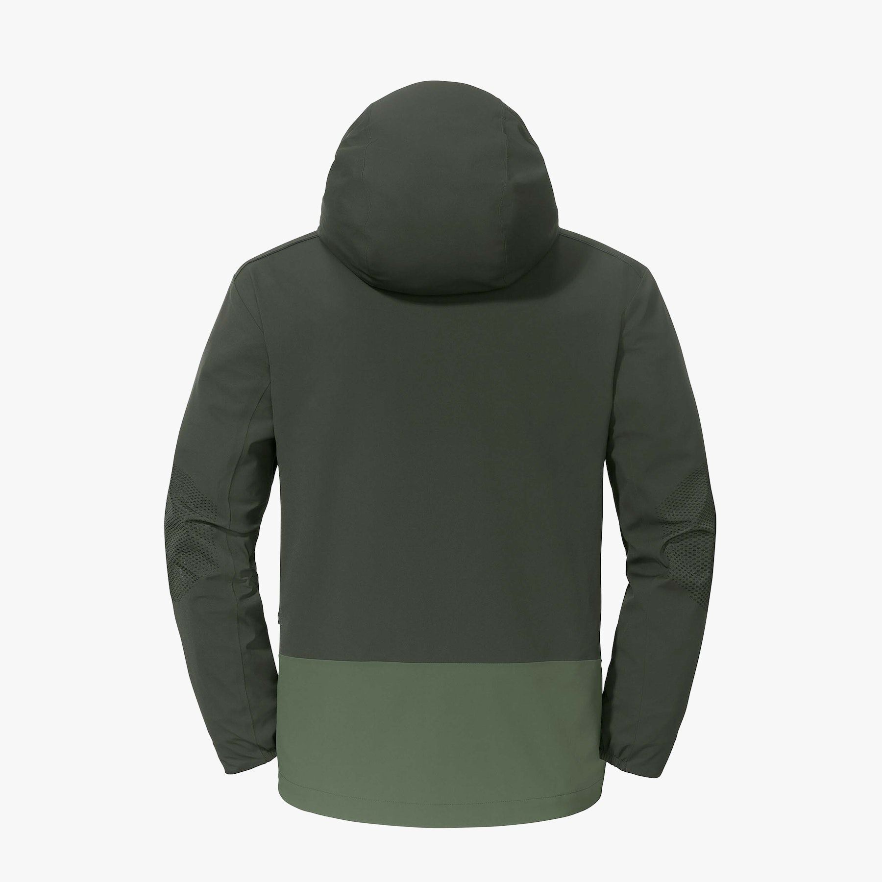 Wetterschutzjacke Zipln Herren Gr. XL - 88%Nylon 12%Elasthan, grün