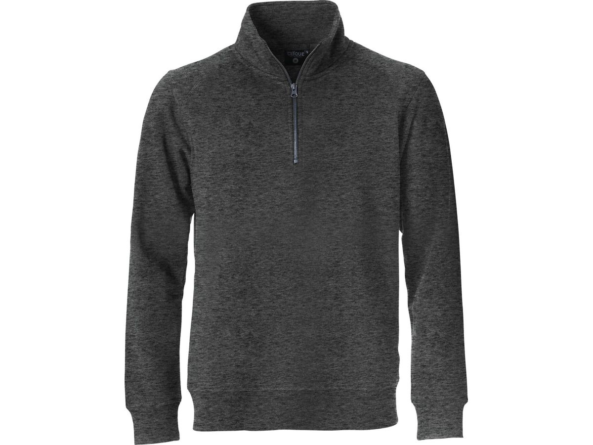 CLIQUE Half Zip - 80% CO / 20% PU, 300 g/m2