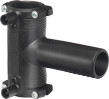 T-Stück 90° egal PE 100 S-5 SDR 11 - 5 bar Gas / 16 bar Wasser