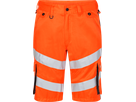 Safety Light Shorts Gr. 36 - orange/anthrazit grau