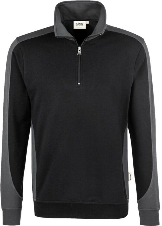 Zip Poloshirt-Contrast Performance