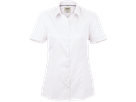 Bluse ½-Arm Business Gr. S, weiss - 100% Baumwolle