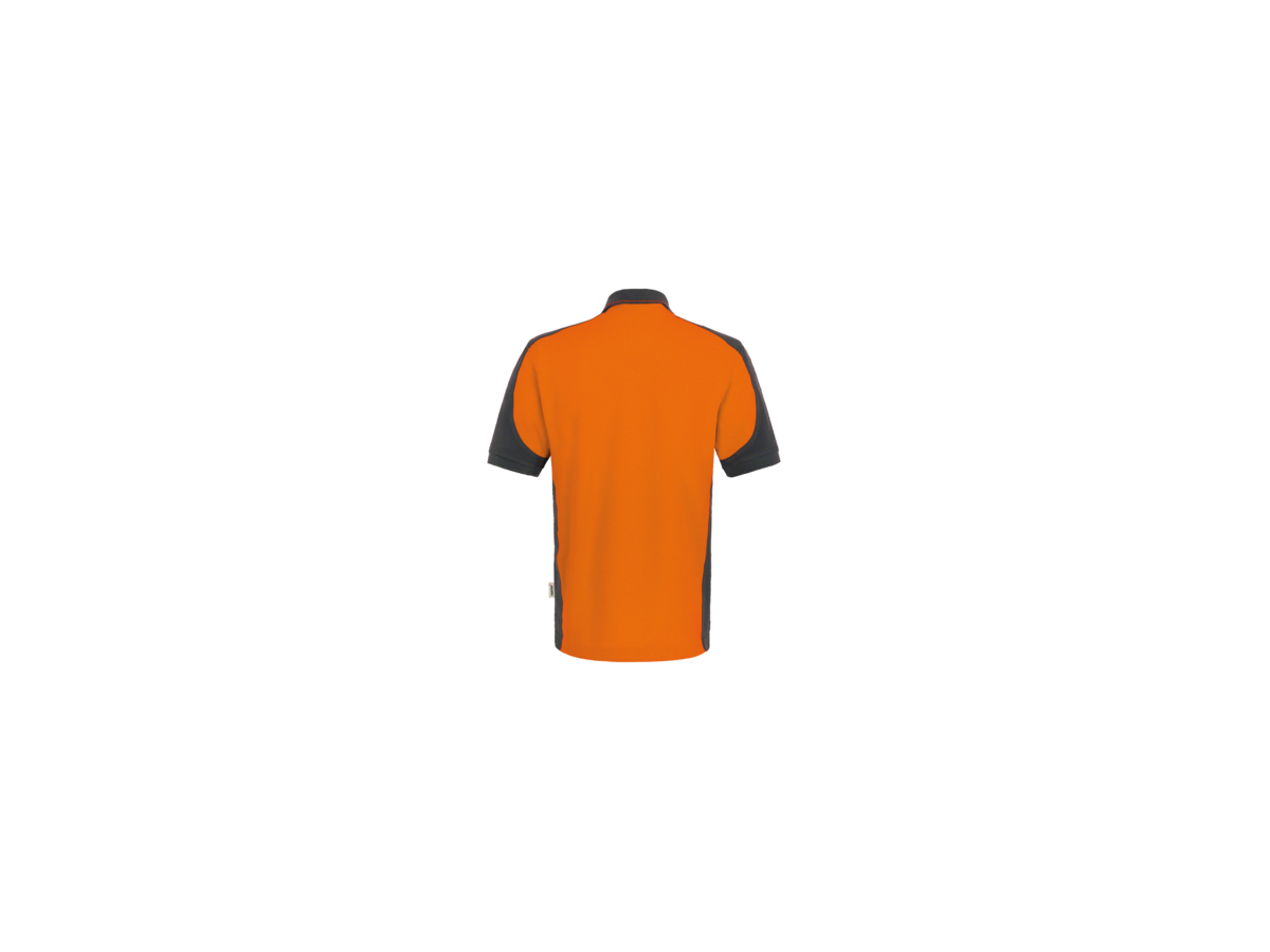 Poloshirt Contrast Perf. XL orange/anth. - 50% Baumwolle, 50% Polyester