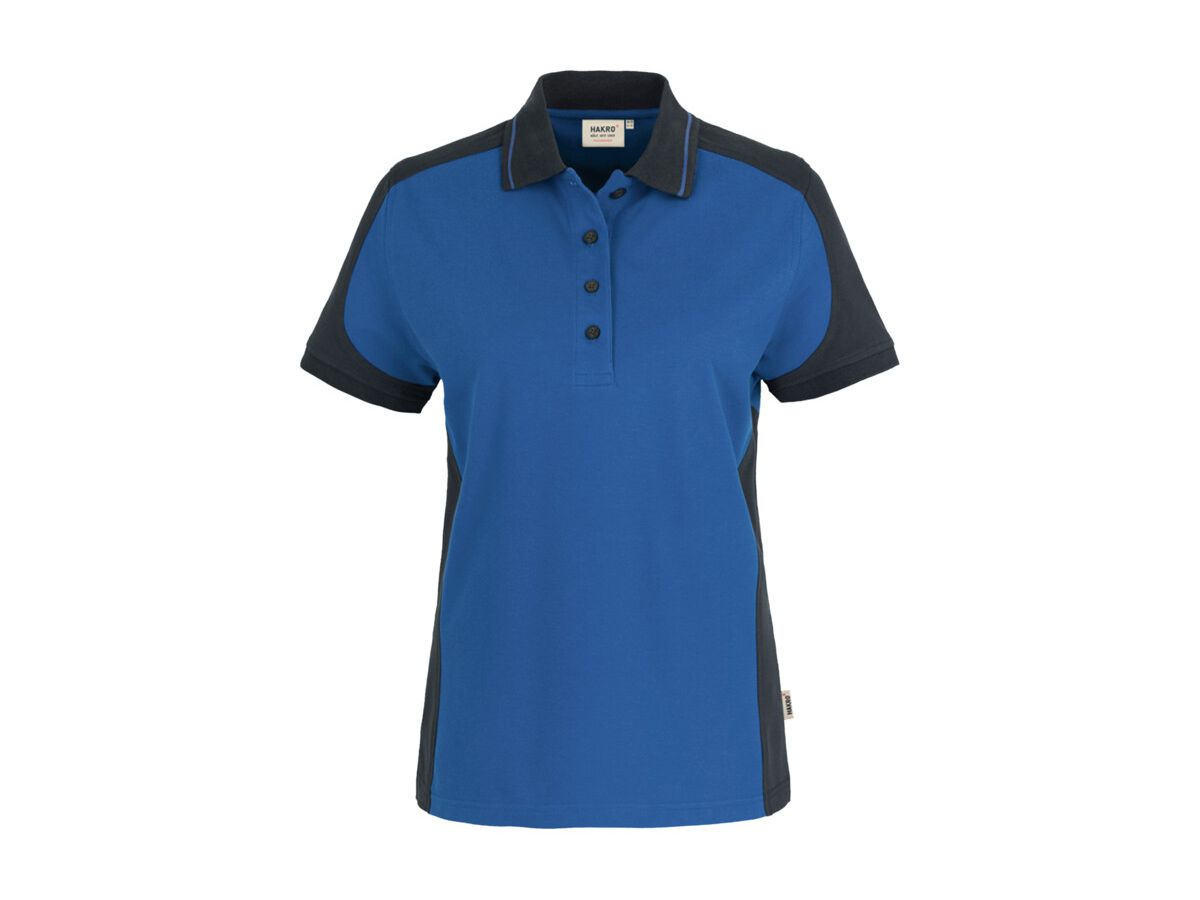 Damen-Poloshirt Contrast Performance - 50% Baumwolle, 50% Polyester, 200 g/m²