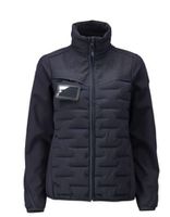 Thermojacke schwarzblau - 86% Recyceltes Polyamid/14% Elasthan